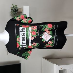 Fresh Laundry Short Sleeve Floral Tee
